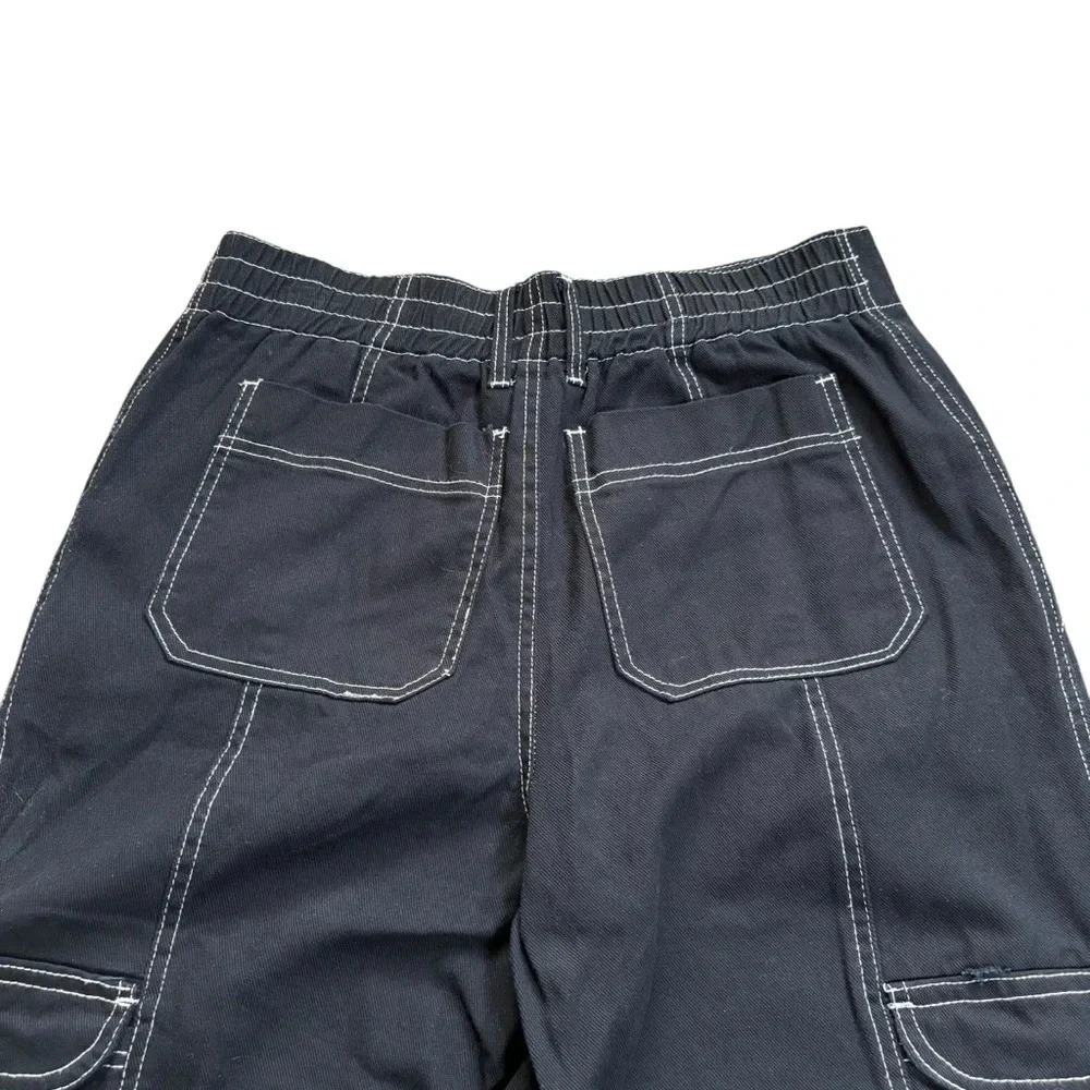 RSQ Women’s Smock Waist Loose Cargo Pants - Picture 8 of 11